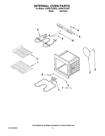 Diagram for JJW8627DDS29