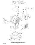 Diagram for 02 - Lower Oven Parts