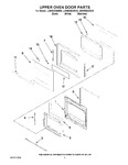 Diagram for 03 - Upper Oven Door Parts