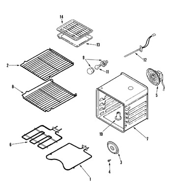 Diagram for JJW9430DDB