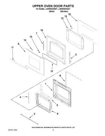 Diagram for JJW9830DDS31