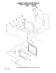 Diagram for 04 - Lower Oven Door Parts