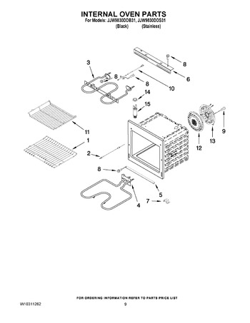 Diagram for JJW9830DDS31