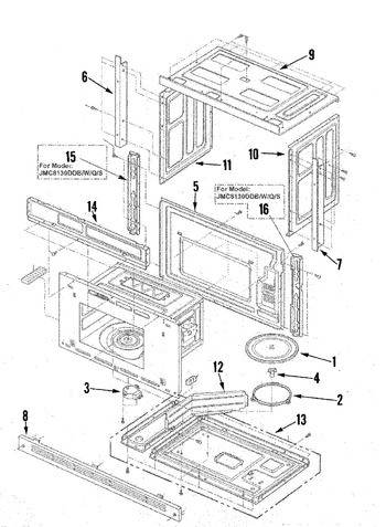 Diagram for JMC8130DDW