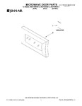 Diagram for 01 - Microwave Door Parts