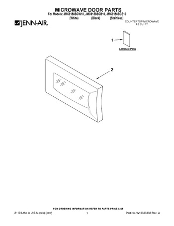 Diagram for JMC9158BCW10