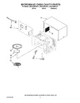 Diagram for 03 - Microwave Oven Cavity Parts