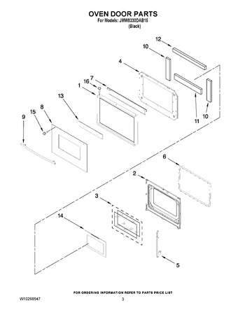 Diagram for JMW8330DAB15