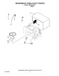 Diagram for 07 - Microwave Oven Cavity Parts