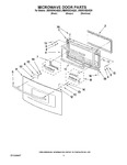 Diagram for 07 - Microwave Door Parts