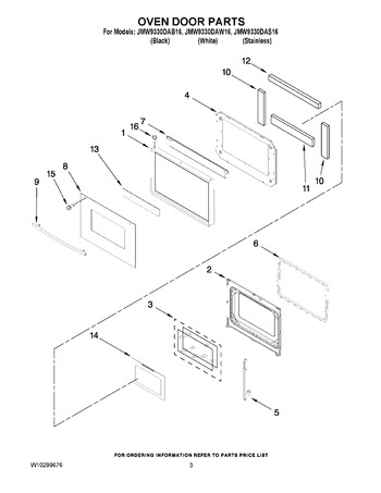 Diagram for JMW9330DAB16