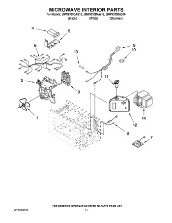 Diagram for JMW9330DAB16