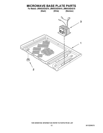 Diagram for JMW9330DAB16