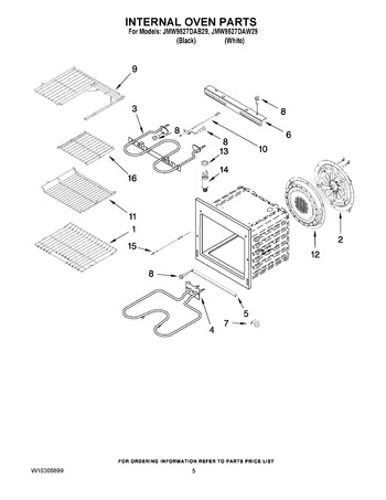 Diagram for JMW9527DAW29