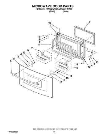 Diagram for JMW9527DAW29