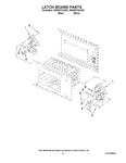 Diagram for 08 - Latch Board Parts