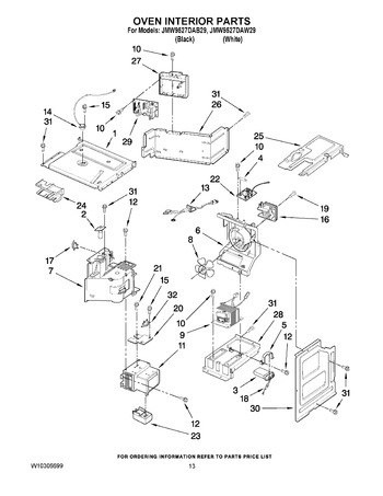 Diagram for JMW9527DAW29