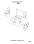 Diagram for 08 - Latch Board Parts