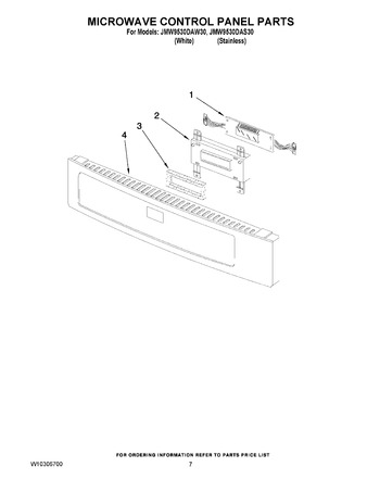 Diagram for JMW9530DAW30