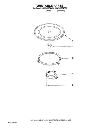 Diagram for JMW9530DAW30