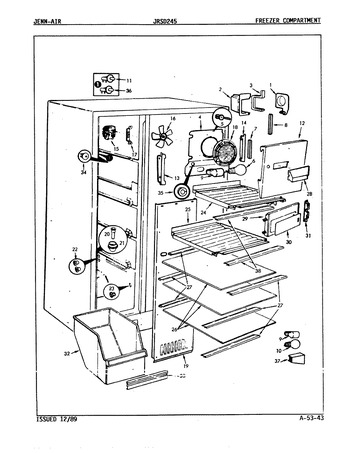 Diagram for JRSD245 (BOM: 9Q25A)