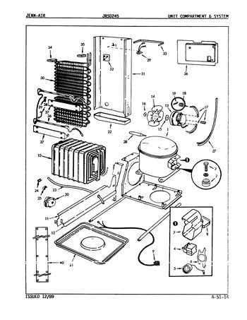 Diagram for JRSD245 (BOM: 9Q25A)