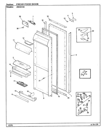 Diagram for JRSD246 (BOM: AQ81A)