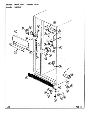 Diagram for JRSD247L (BOM: DQ85A)