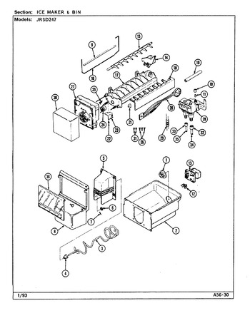 Diagram for JRSD247L (BOM: DQ85A)