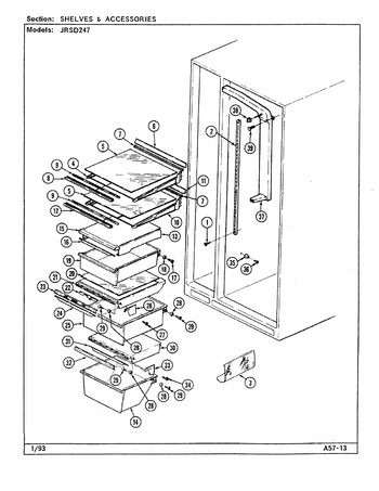 Diagram for JRSD247L (BOM: DQ85A)