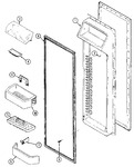 Diagram for 04 - Fresh Food Inner Door