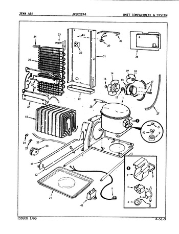 Diagram for JRSDX244 (BOM: 8N05A)