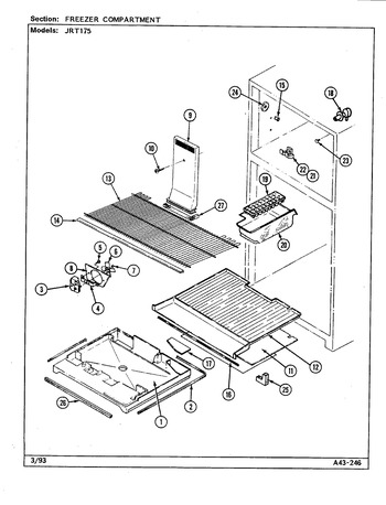 Diagram for JRT175A (BOM: DJ23A)