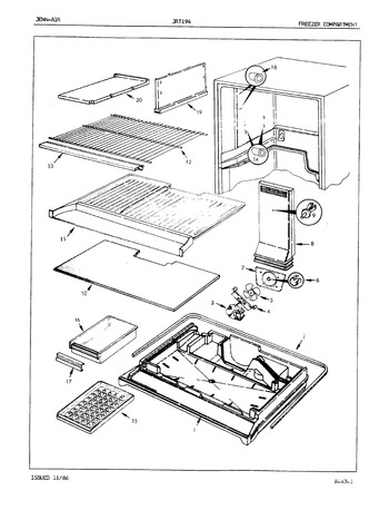 Diagram for JRT194 (BOM: 7C53A)