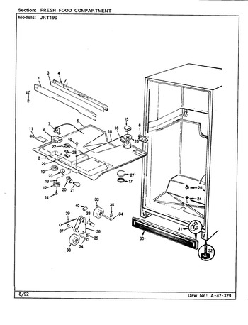 Diagram for JRT196 (BOM: CJ55A)