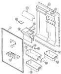 Diagram for 05 - Fresh Food Inner Door