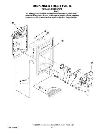 Diagram for JS2628HEKB13