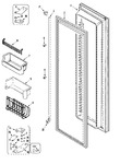 Diagram for 06 - Freezer Door