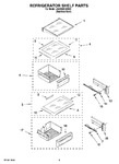 Diagram for 07 - Refrigerator Shelf Parts