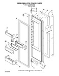 Diagram for 10 - Refrigerator Door Parts