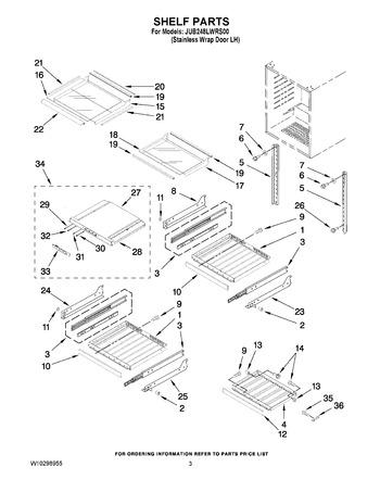 Diagram for JUB248LWRS00