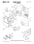 Diagram for 01 - Cabinet Parts