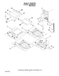 Diagram for 02 - Shelf Parts