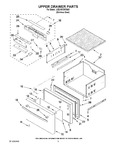 Diagram for 03 - Upper Drawer Parts