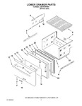 Diagram for 04 - Lower Drawer Parts