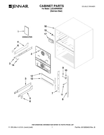 Diagram for JUD248RWRS00