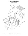 Diagram for 04 - Lower Drawer Parts