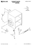 Diagram for 01 - Cabinet Parts