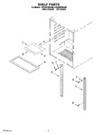 Diagram for 02 - Shelf Parts