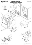 Diagram for 01 - Cabinet Parts